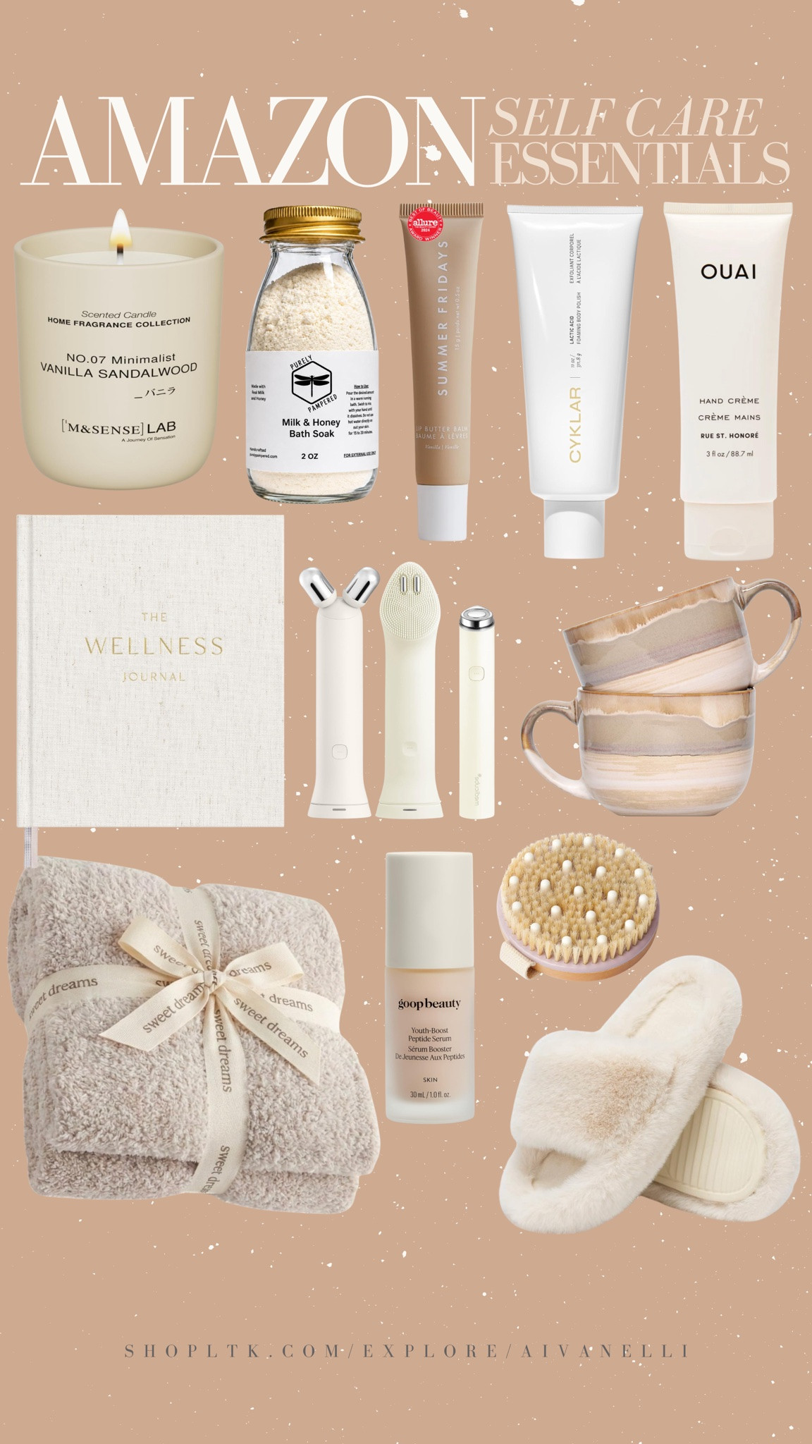 Amazon self care essentials

Women’s self care essentials
Self care must haves
Wellness essentials for women
At home spa essentials
Beauty and wellness finds
Everyday self care products
Relaxation essentials
Nighttime self care routine
Self care gift ideas
Healthy lifestyle essentials

#LTKSeasonal #LTKselfcare #LTKSaleAlert