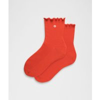 Unisex Lettuce Edge Quarter Socks | Lululemon (US)