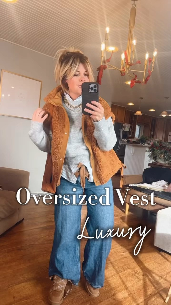 Gorgeous oversized vests! Black Friday must have! Cold weather outfits 
Vests 
#vest #amazon #oversized #sizemedium #size6

#LTKHoliday #LTKCyberWeek #LTKGiftGuide
