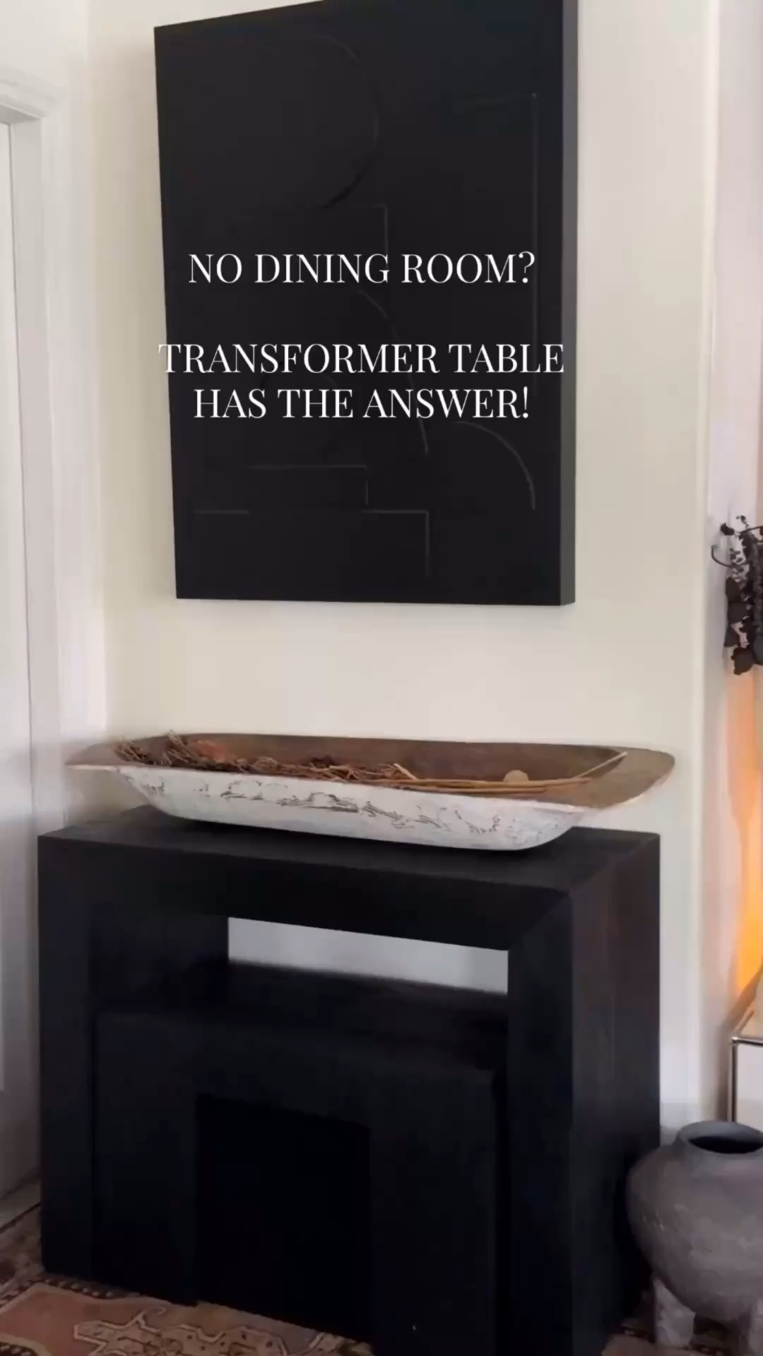 Amazon Prime Day Must Have! No dining room no problem. This table goes from console to a table for 12 in mins. Use my code 06HOLLIBEES for a discount on Amazon!

#LTKHome #LTKSaleAlert #LTKdayinmylife