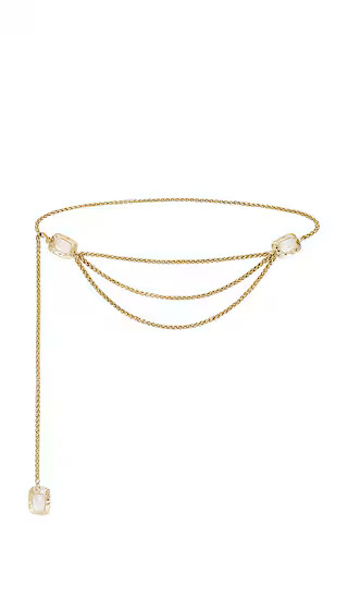 Giovana Belt in Pearl & Gold | Revolve Clothing (Global)