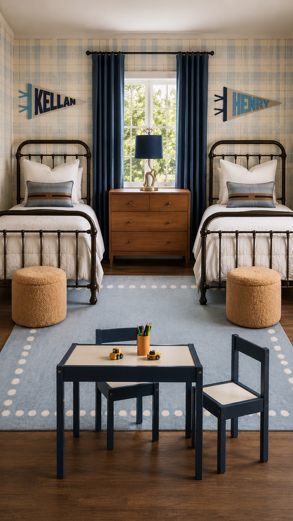 Boy bedroom Render and design!! Love these blues playing together

#LTKdayinmylife #LTKHome #LTKKids