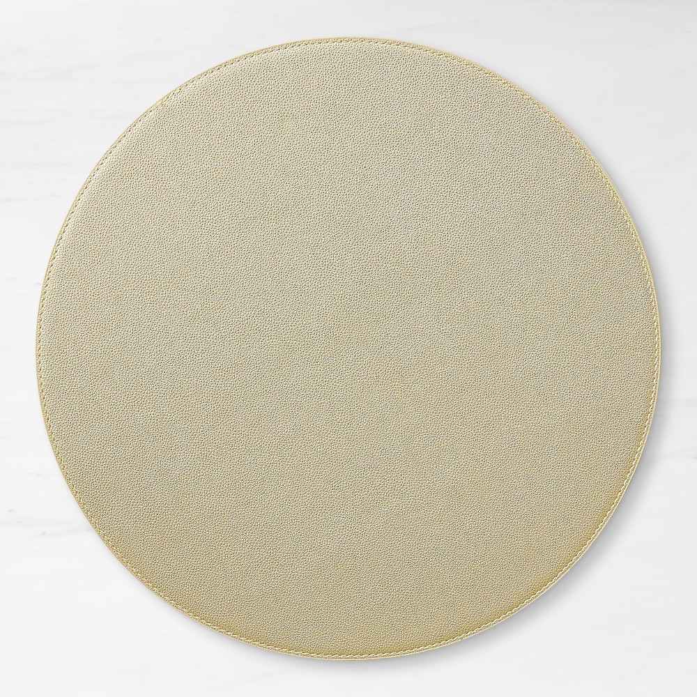 Faux Shagreen Round Placemat | Williams-Sonoma