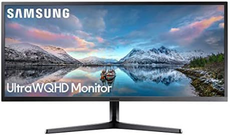SAMSUNG 34-Inch SJ55W Ultrawide Gaming Monitor (LS34J550WQNXZA) – 75Hz Refresh, WQHD Computer M... | Amazon (US)