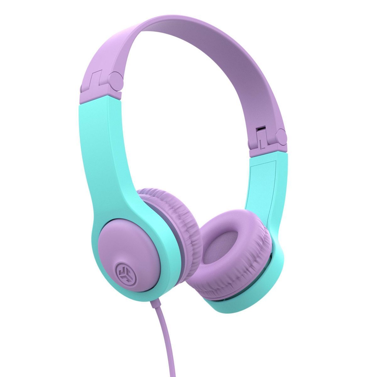 JBuddies Gen 2 Folding Kids Wired Headphones - Purple/Teal | Target