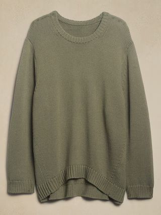 Oversized Textured Sweater | Banana Republic Factory