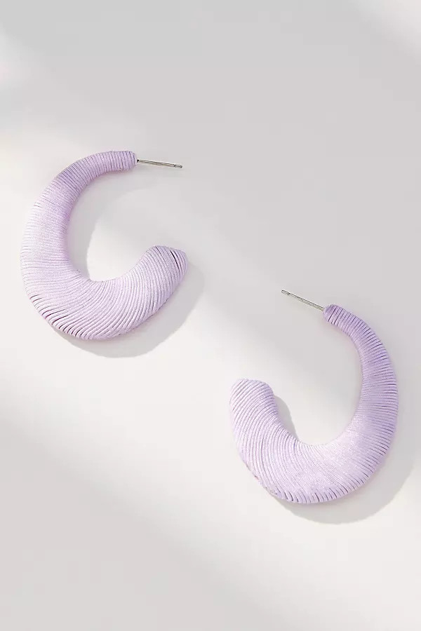 Wrapped Hoop Earrings | Anthropologie (US)
