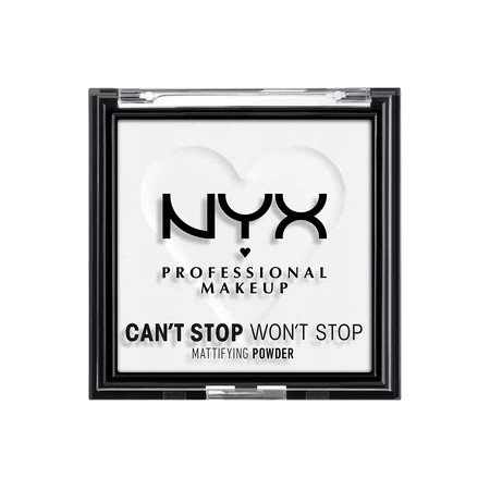 Nyx Professional Makeup Can T Stop Won T Stop Mattifying Pressed Powder - Bright Translucent | Walmart (US)