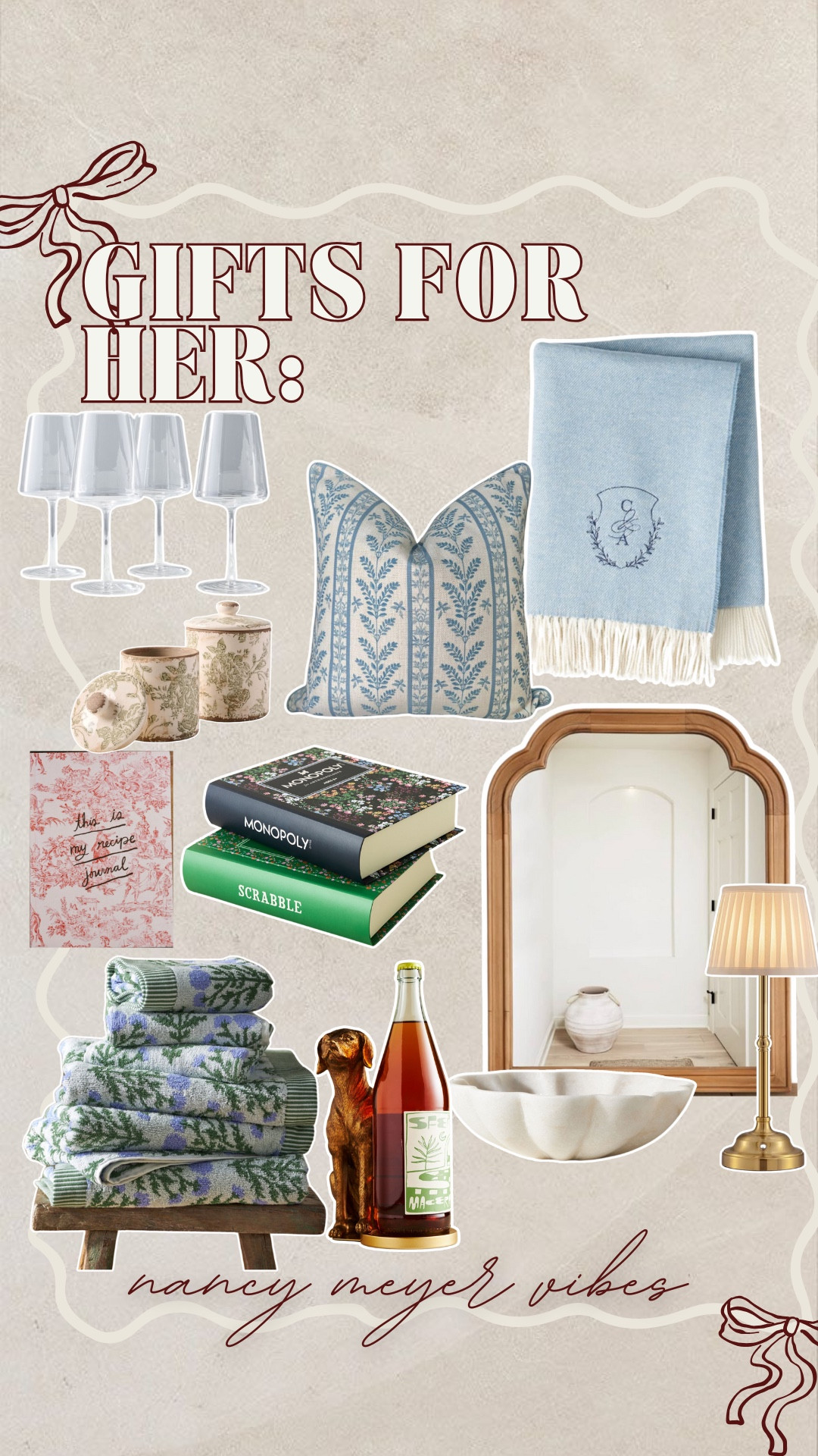 Gifts for the Nancy Meyers aesthetic  lover!

#LTKHome #LTKGiftGuide #LTKCyberWeek