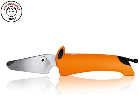 Kuhn Rikon Kinderkitchen Dog Knife Straight Blade, sharp enough to cut food but not small fingers | Amazon (US)
