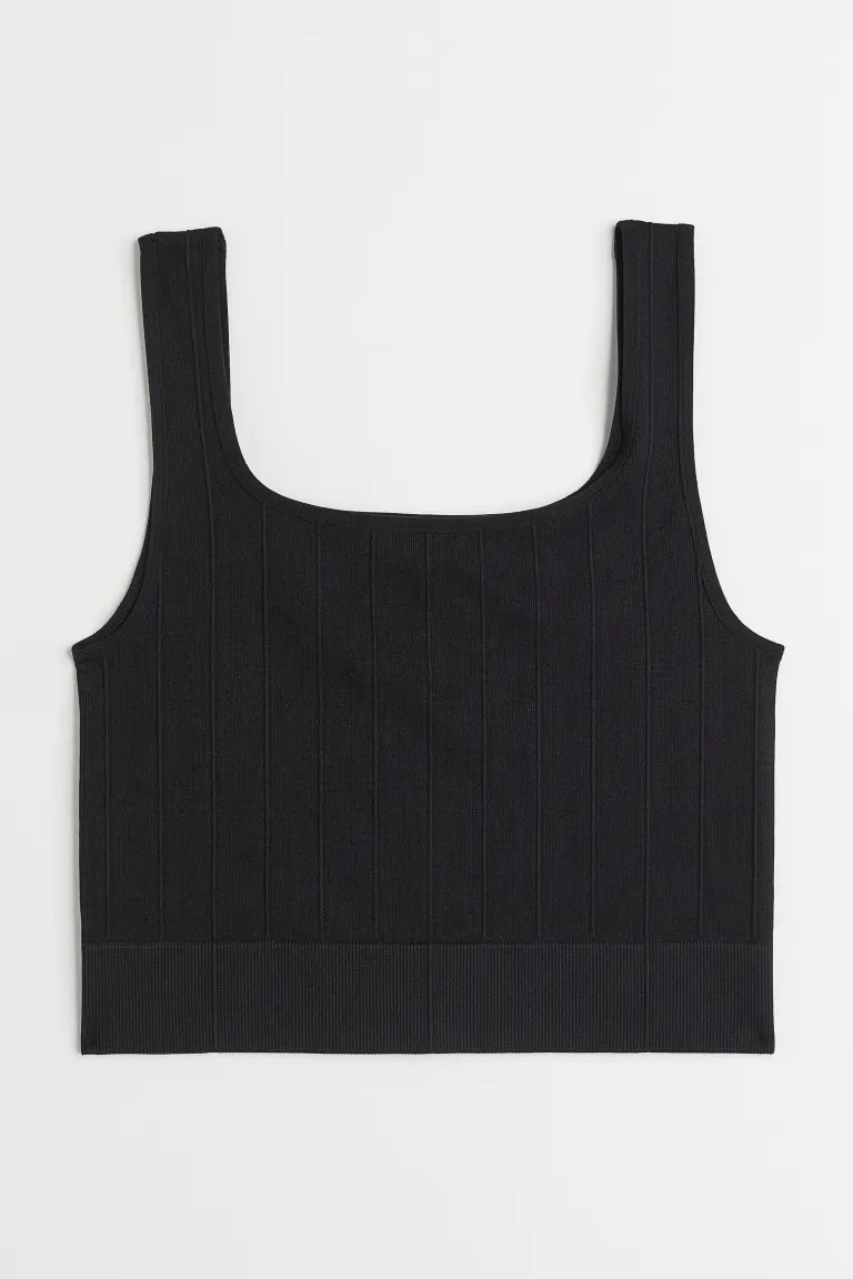 Seamless Sports Crop Top | H&M (US + CA)