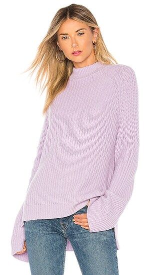 Autumn Cashmere Bell Sleeve Sweater in Lavender | Revolve Clothing (Global)