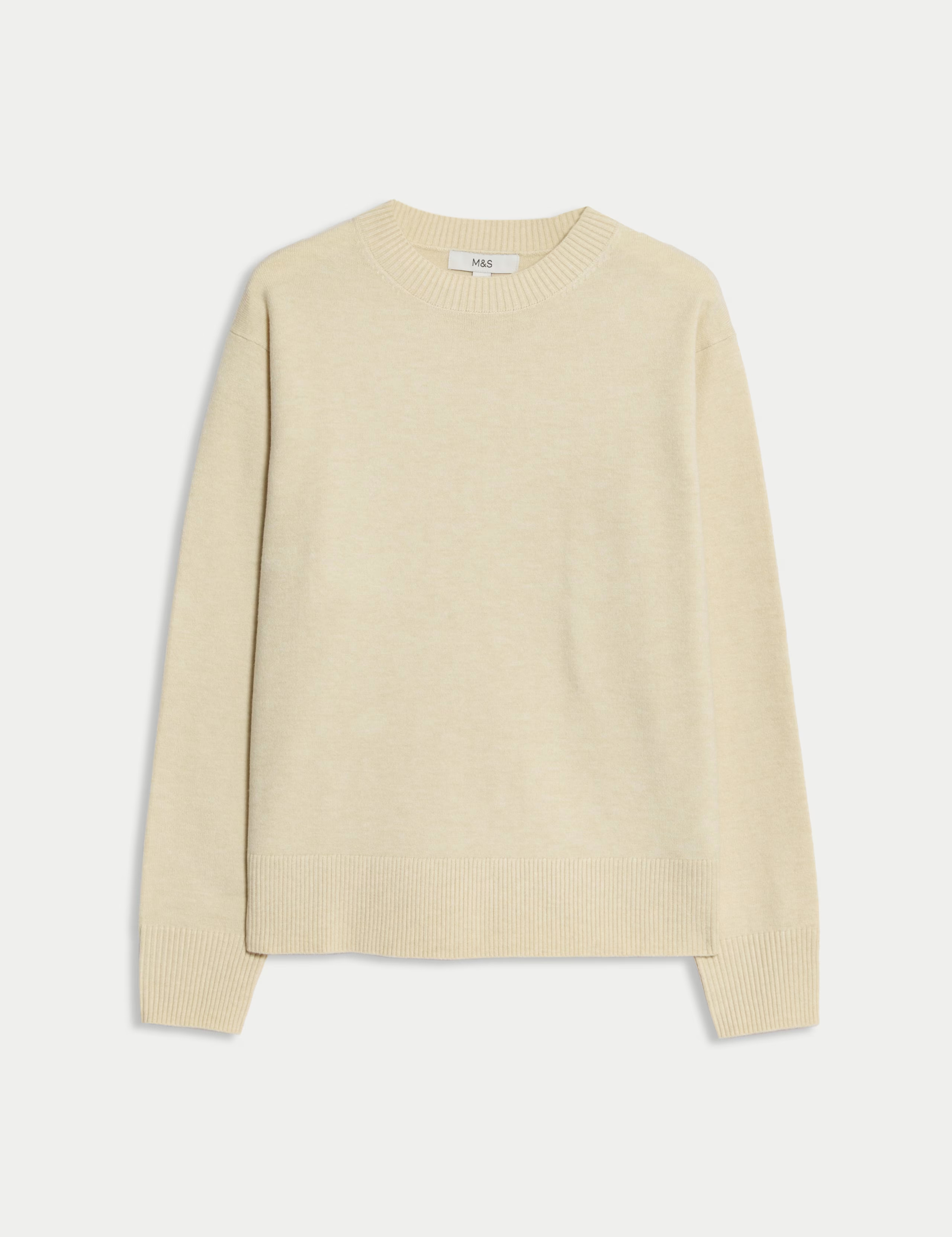 Air-Yarn Crew Neck Jumper | M&S Collection | M&S | Marks & Spencer (UK)