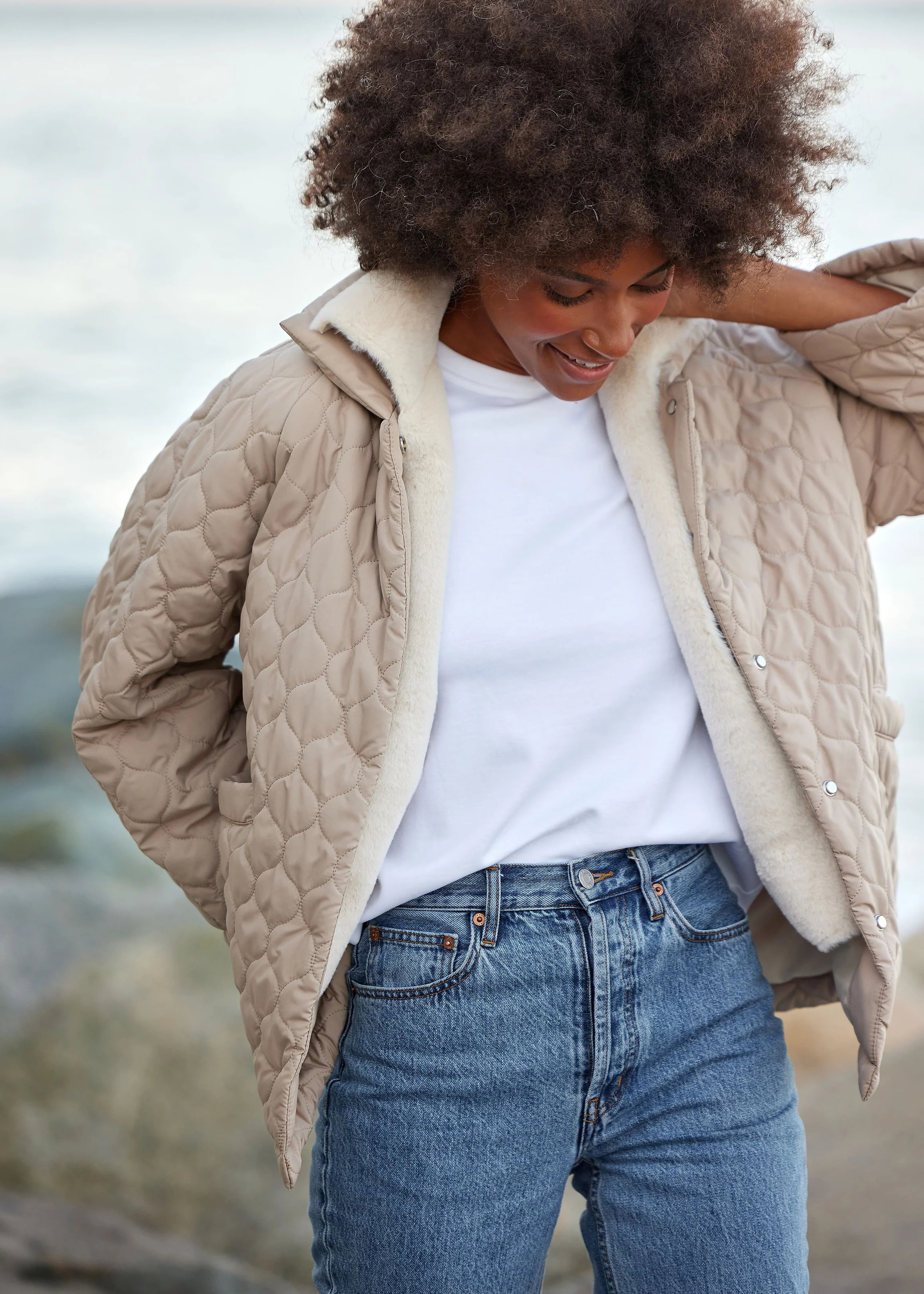 The Quilted Car Coat | Alice Walk