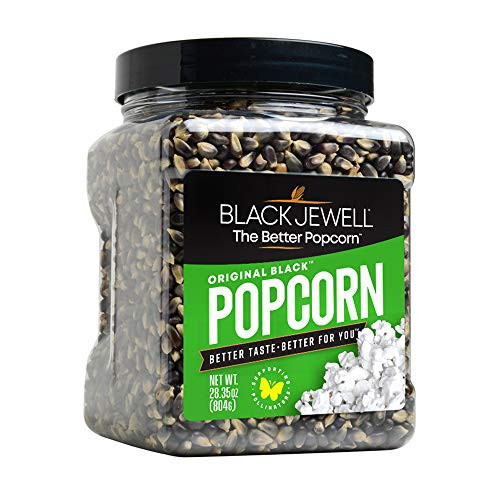 Black Jewell Gourmet Specialty Popcorn Kernels, Original Black (Pack of 1, 28.35 oz) | Amazon (US)