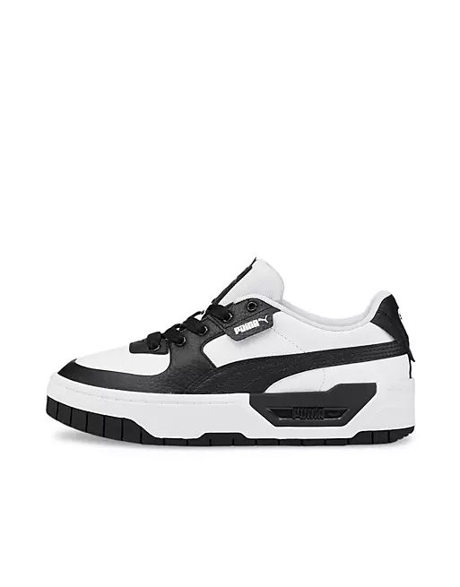 PUMA Cali Dream sneakers in white and black | ASOS | ASOS (Global)