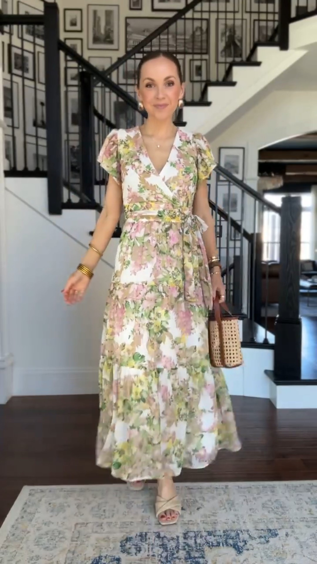 Wrap dress that is perfect for spring! @Macys 

#LTKgrwm #LTKootd #LTKSeasonal