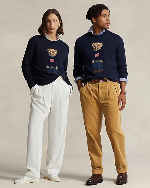 Polo Bear Cotton-Linen Jumper | Ralph Lauren (UK)