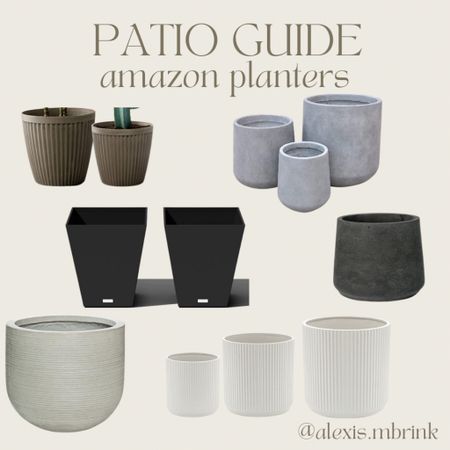 Patio guide
Favorite Amazon home outdoor planters! 

#LTKSeasonal #LTKsalealert #LTKFind