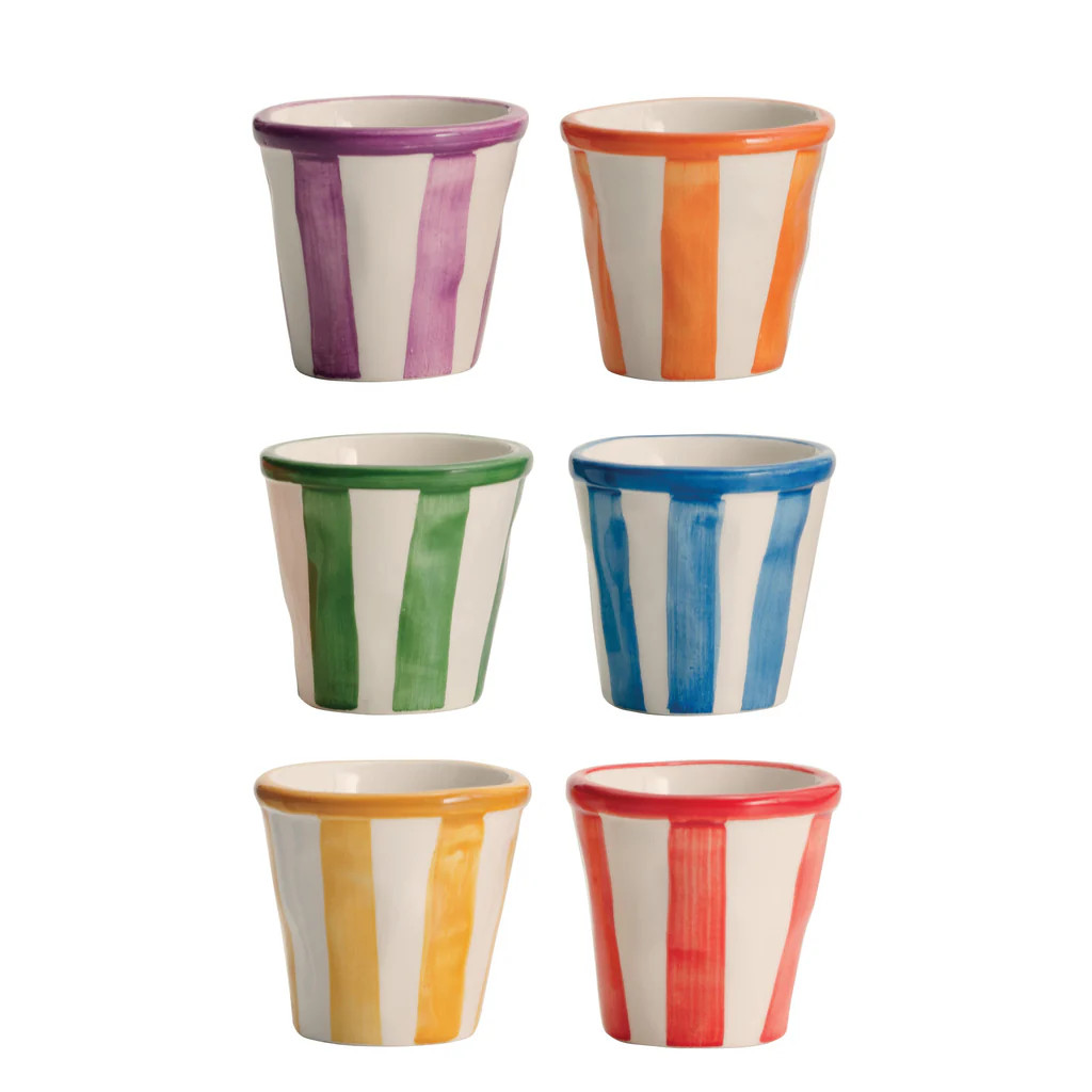Lido Righe Espresso Shot Cups (Set of 6) | 2Modern (US)