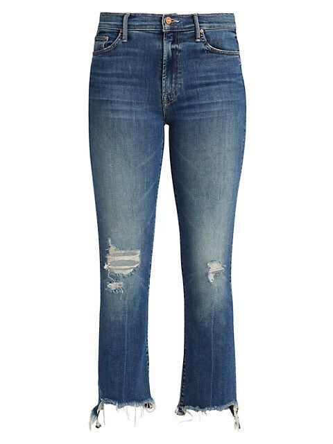 Insider High-Rise Cropped Step-Hem Jeans | Saks Fifth Avenue