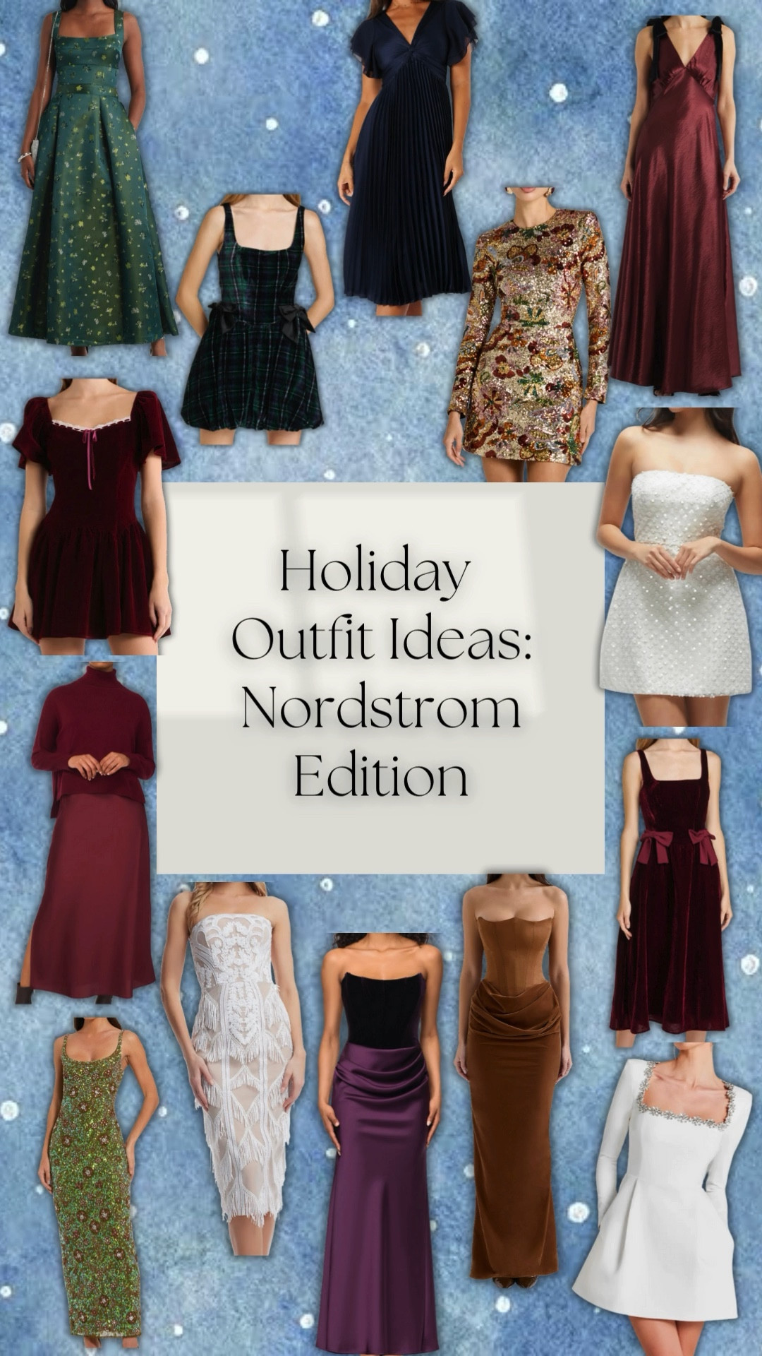 Holidays are just around the corner, I’ve gathered some of my favorite Nordstrom outfits 

#LTKHoliday #LTKootd #LTKGiftGuide