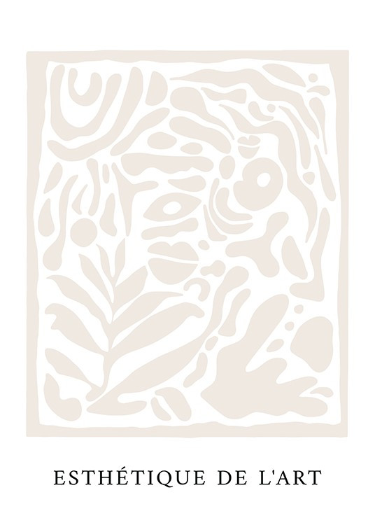 Esthétique de L'art Poster | Desenio