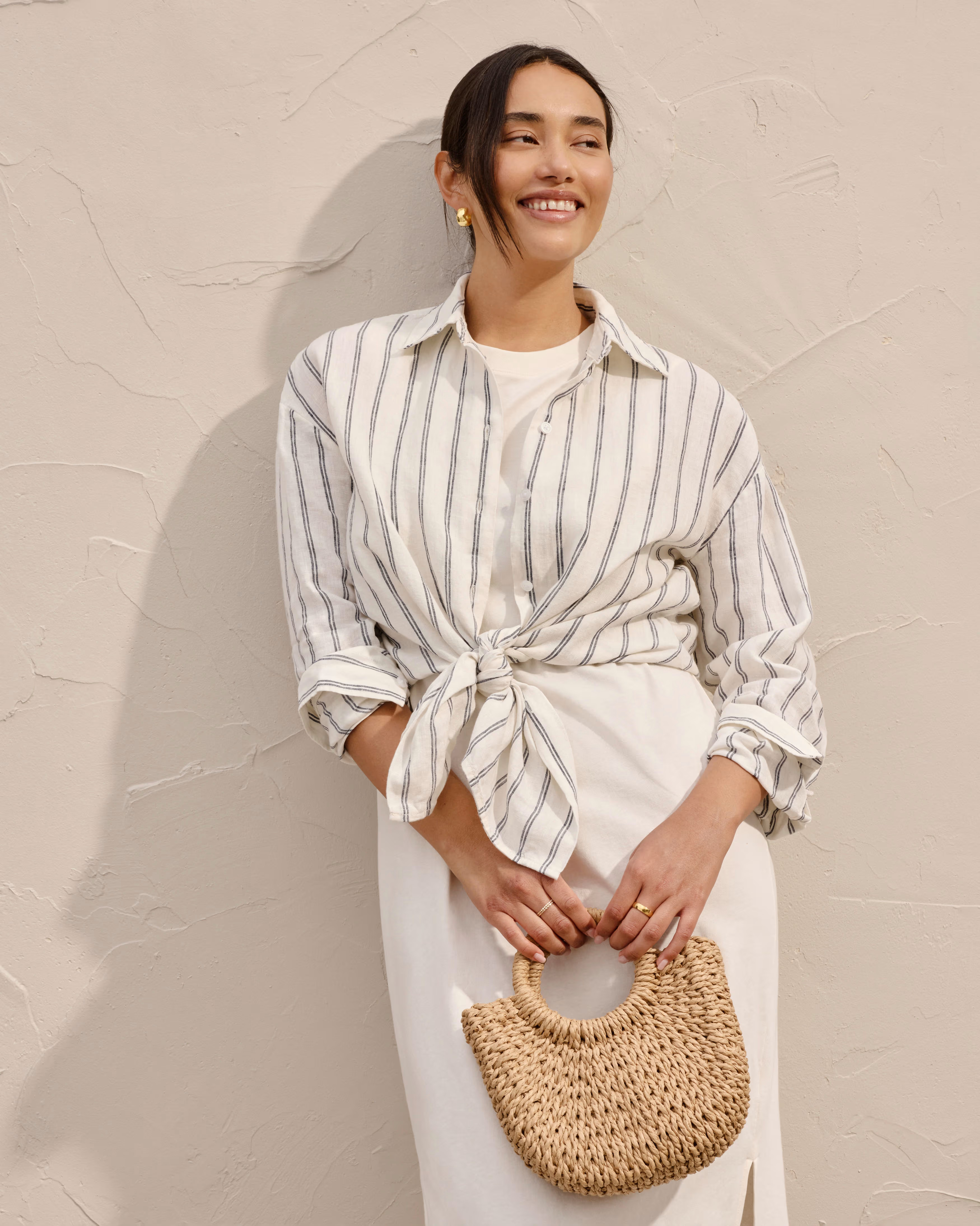 The Linen Boyfriend Shirt | Everlane