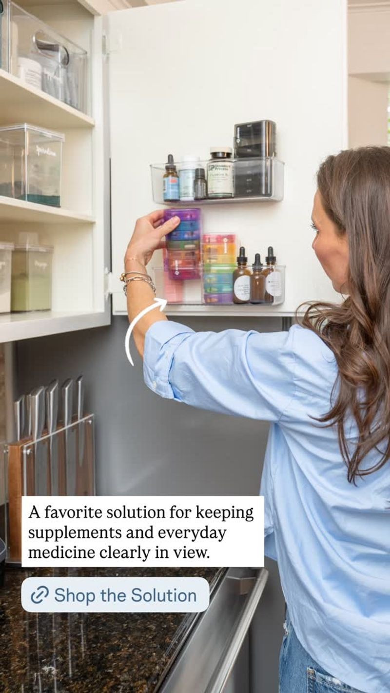 A favorite solution for keeping supplements and everyday medicine clearly in view.

#LTKFindsUnder50 #LTKHome #LTKmorningroutine
