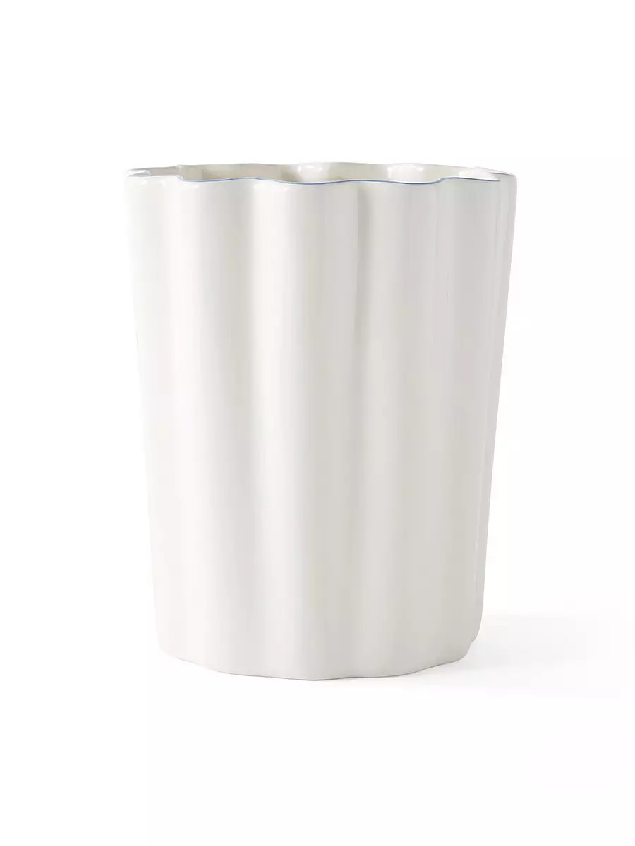 Wave Waste Basket | Serena and Lily