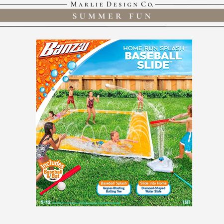 Slip and Slide | baseball toys | water slide | summer fun | water toys | outdoor play | baseball slide | Amazon 

#LTKkids #LTKfamily #LTKSeasonal
