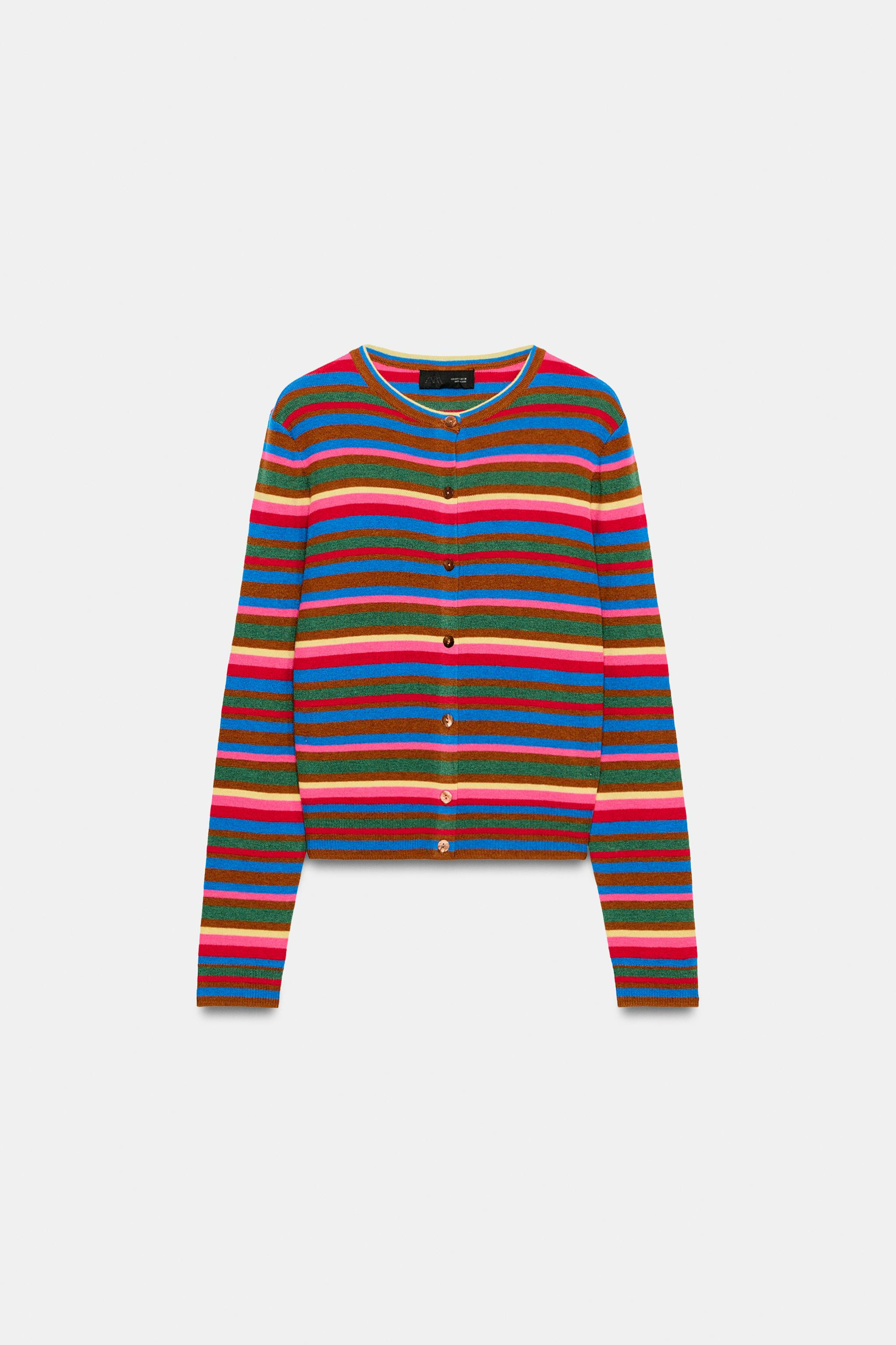 STRIPED CARDIGAN | Zara US