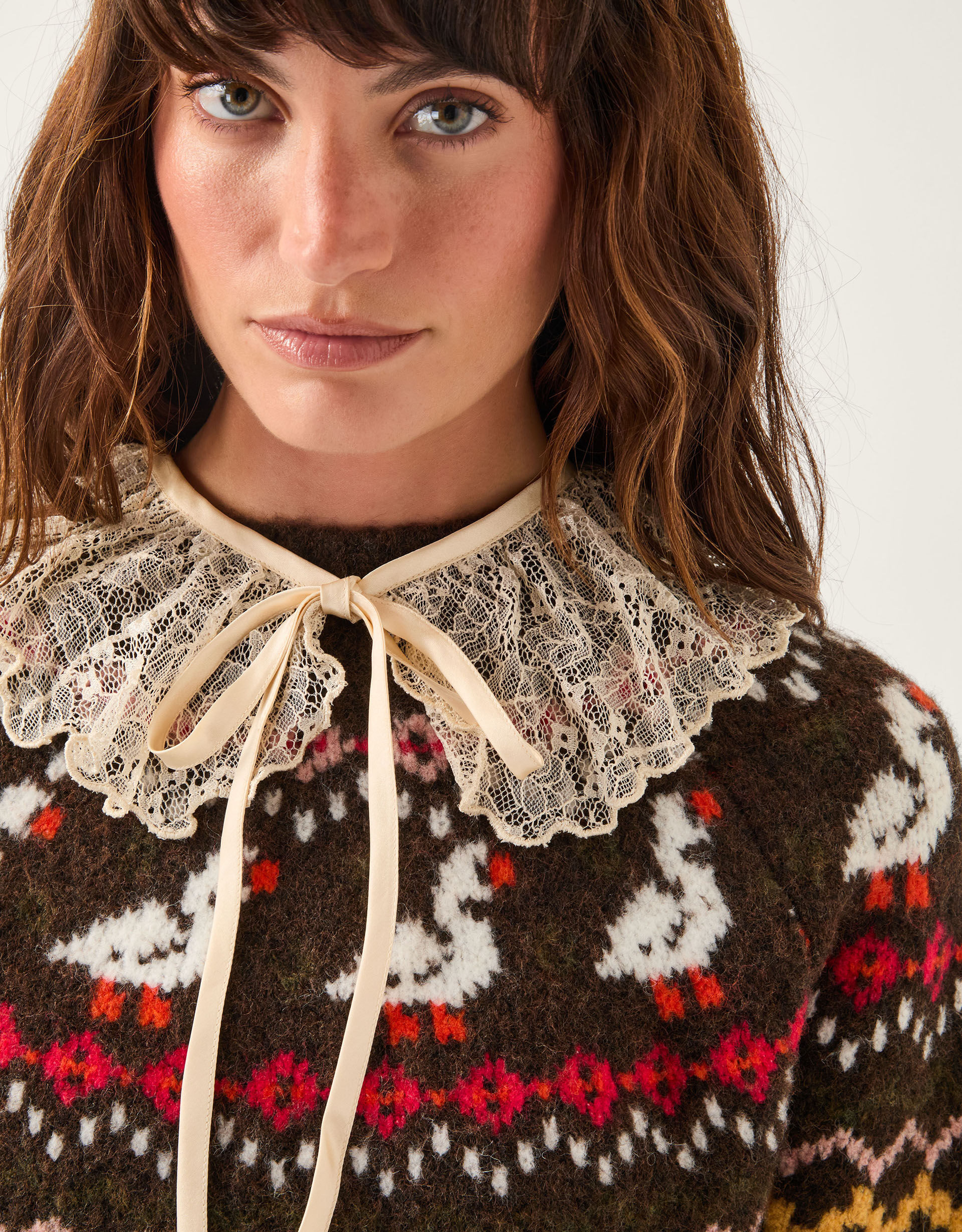 Monsoon x Sarah Corbett-Winder Lace Collar | Monsoon (UK)