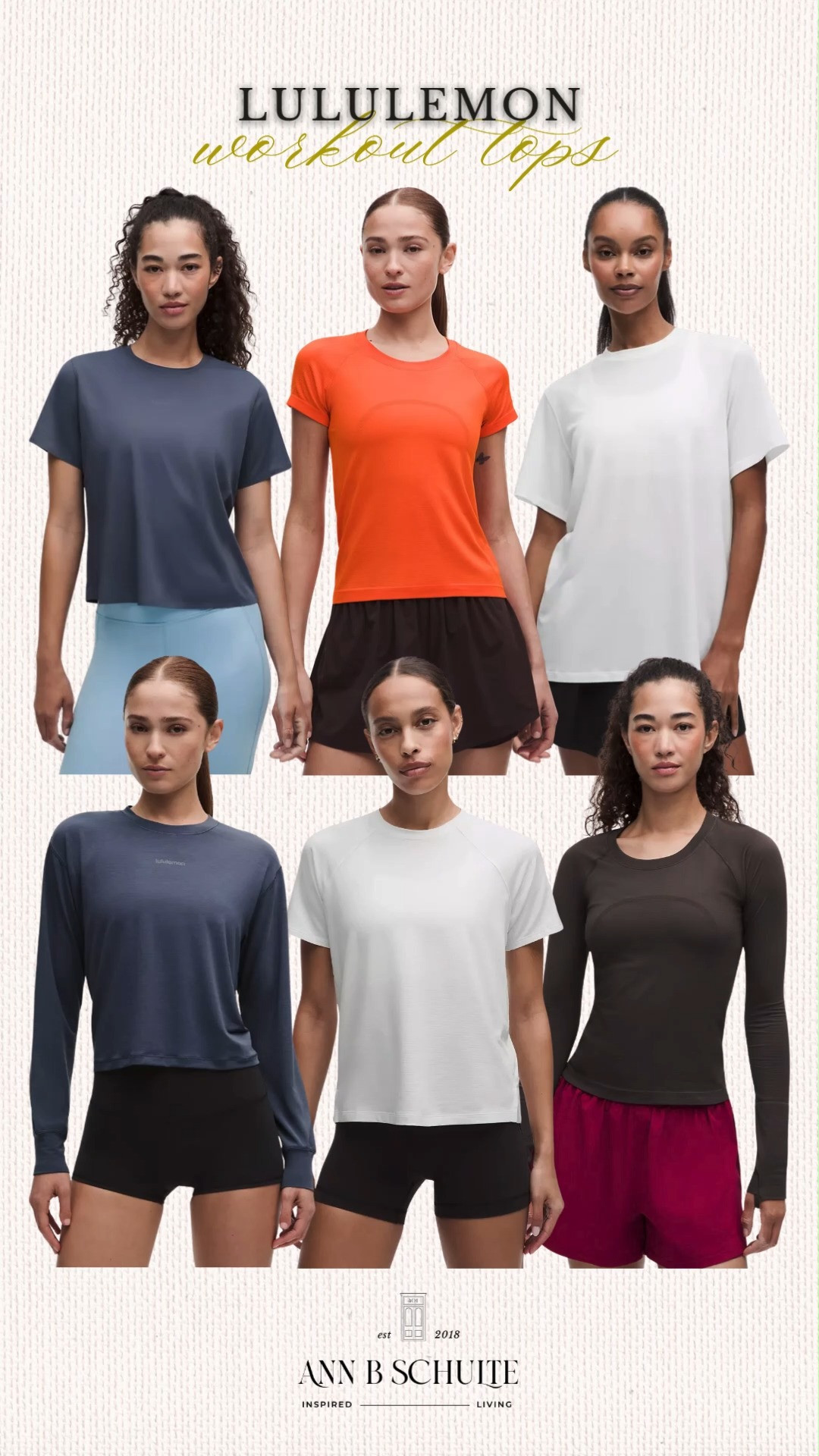 Lululemon workout tops are the kind of activewear staples that make every workout feel a little more put together. From lightweight short sleeves to fitted long sleeves, these versatile tops are easy to pair with leggings, shorts, or skorts. The classic neutrals make everyday styling effortless, while pops of color add a fun boost to your workout wardrobe. Perfect for training days, walks, errands, and everything in between. 🏃‍♀️🖤✨

#Lululemon #LululemonWorkout #WorkoutTops #Activewear #WorkoutClothes #FitnessStyle #AthleisureStyle #GymOutfit #ActivewearEssentials 

 #LTKootd #LTKActive