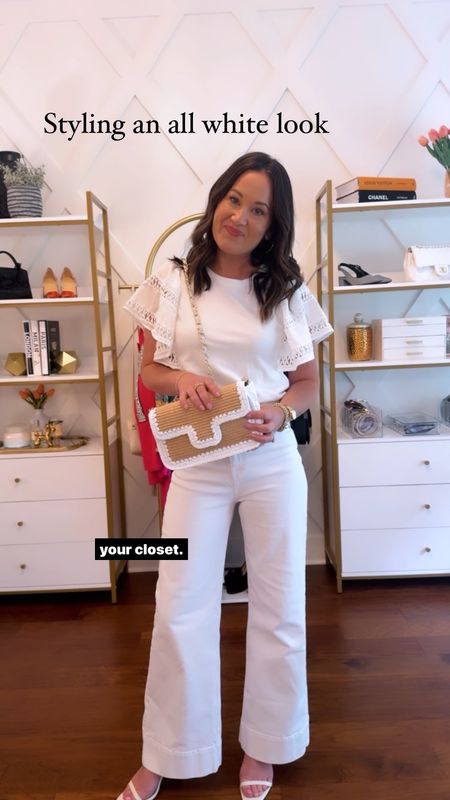 3 ways to style an all white look for summer! Wearing a 25 short in these best selling jeans - summer outfit ideas - Jean Looks - fashion over 40 

#LTKStyleTip #LTKVideo #LTKOver40
