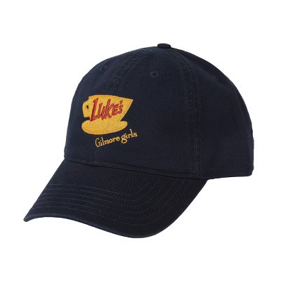Gilmore Girls Luke’s Diner Blue Unstructured Baseball Cap | Target