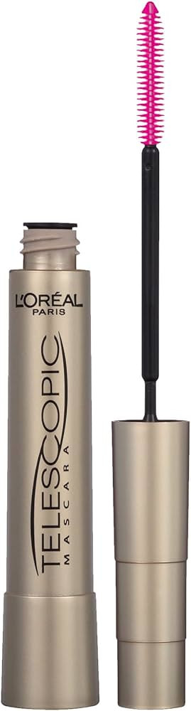 L'Oreal Paris Makeup Telescopic Original Lengthening Mascara, Blackest Black, 0.27 Fl Oz (1 Count... | Amazon (US)