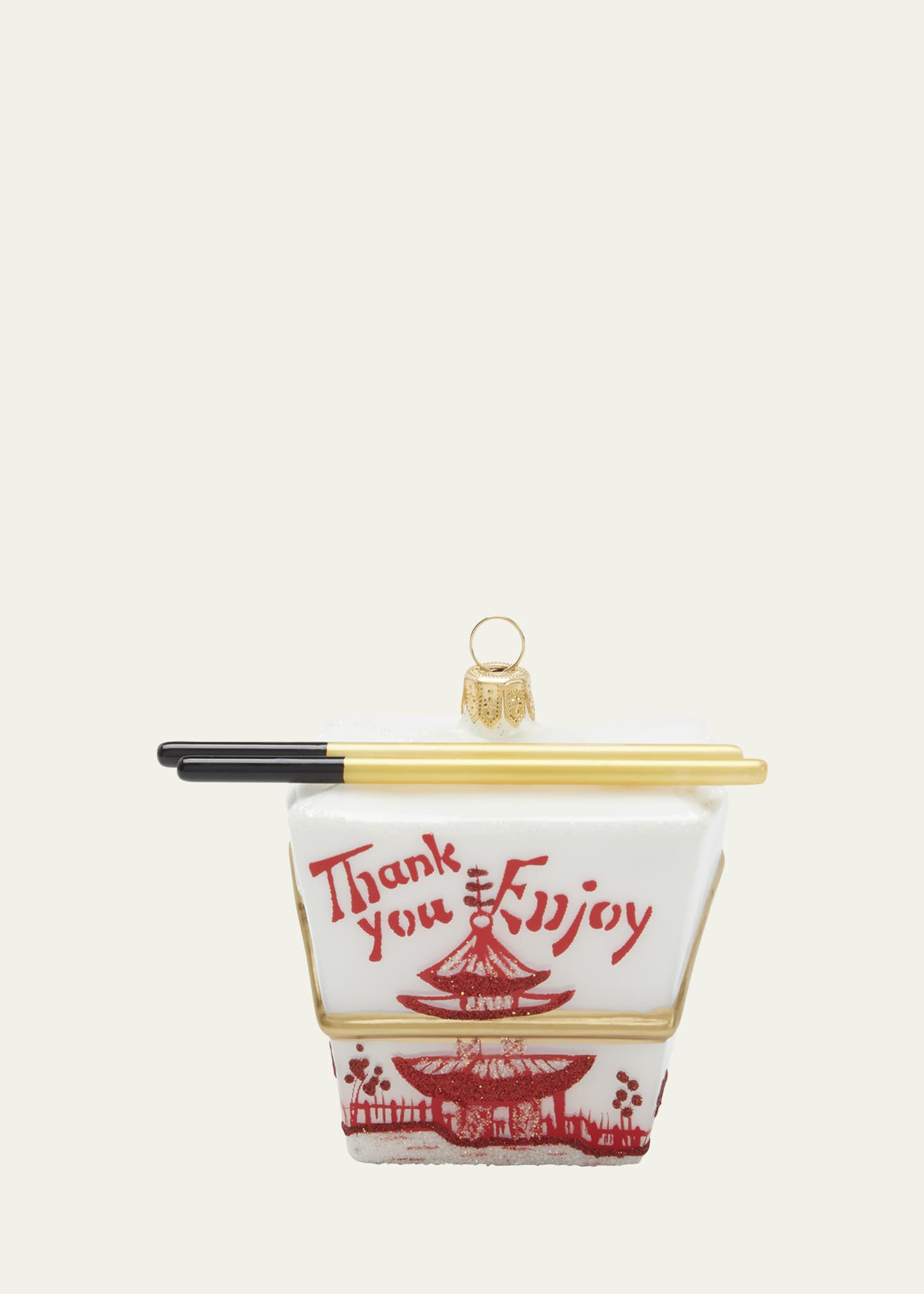 Bergdorf Goodman Chinese Take Out Christmas Ornament | Bergdorf Goodman