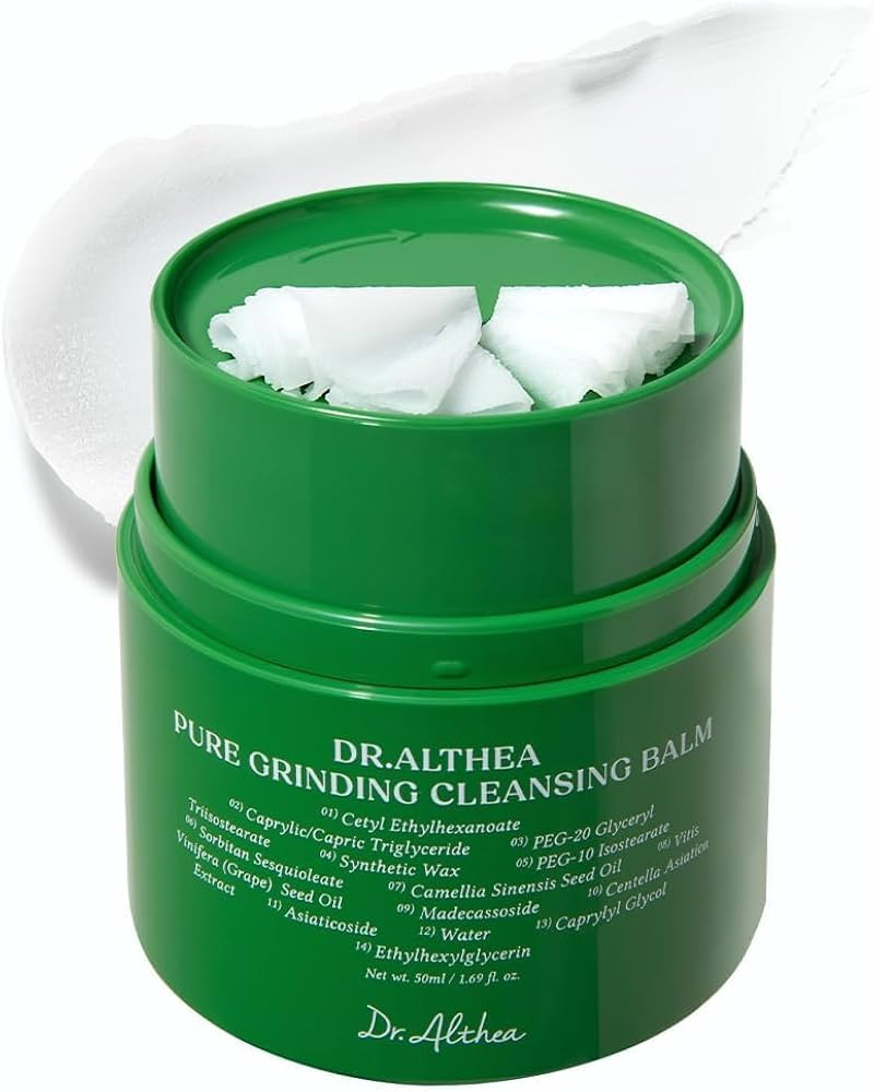 Dr.Althea Pure Grinding Cleansing Balm | Hygenic One-Step Makeup Cleansing Oil with Madecassoside... | Amazon (US)