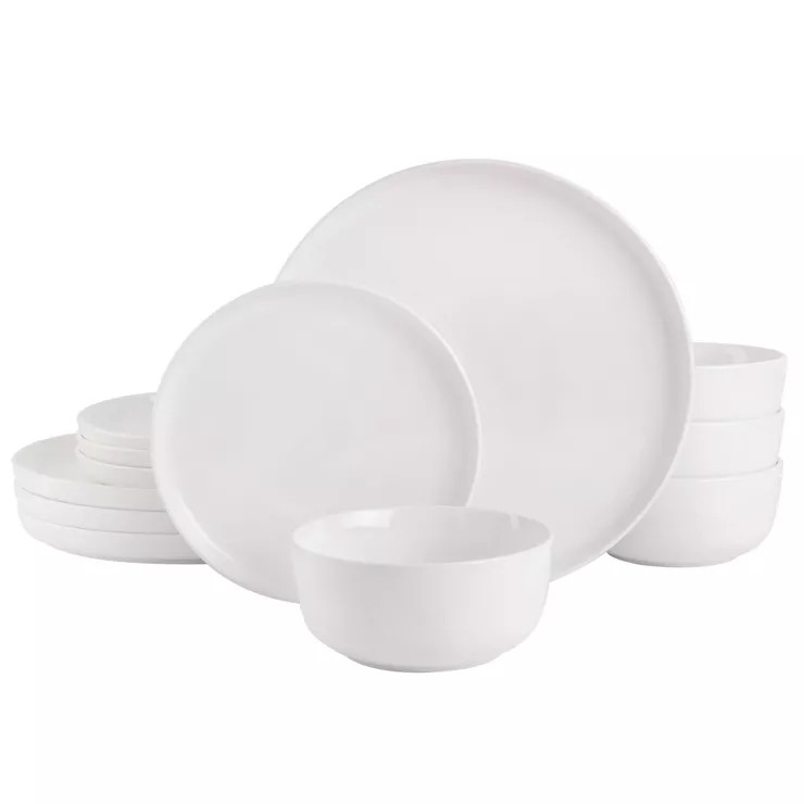 Gibson Home 12pc Oslo Dinnerware Set - White | Target