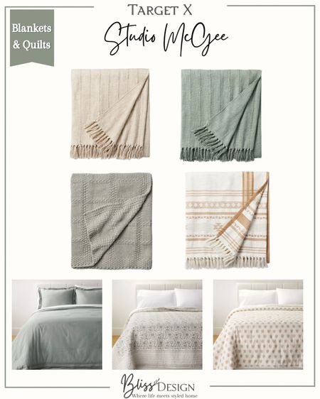 New Studio Mcgee for Target 

Blankets, quilts, bedding 

#LTKhome #LTKFind #LTKstyletip