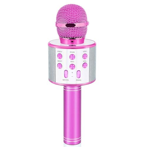 Dodosky Gifts for Girls Age 4-12, Karaoke Microphone Gifts for 4 5 6 7 8 9 10 11 12 Year Old Girls Toys for 4-12 Year Old Girls Birthday Gifts for 3-10 Year Old Girl - Purple | Amazon (US)