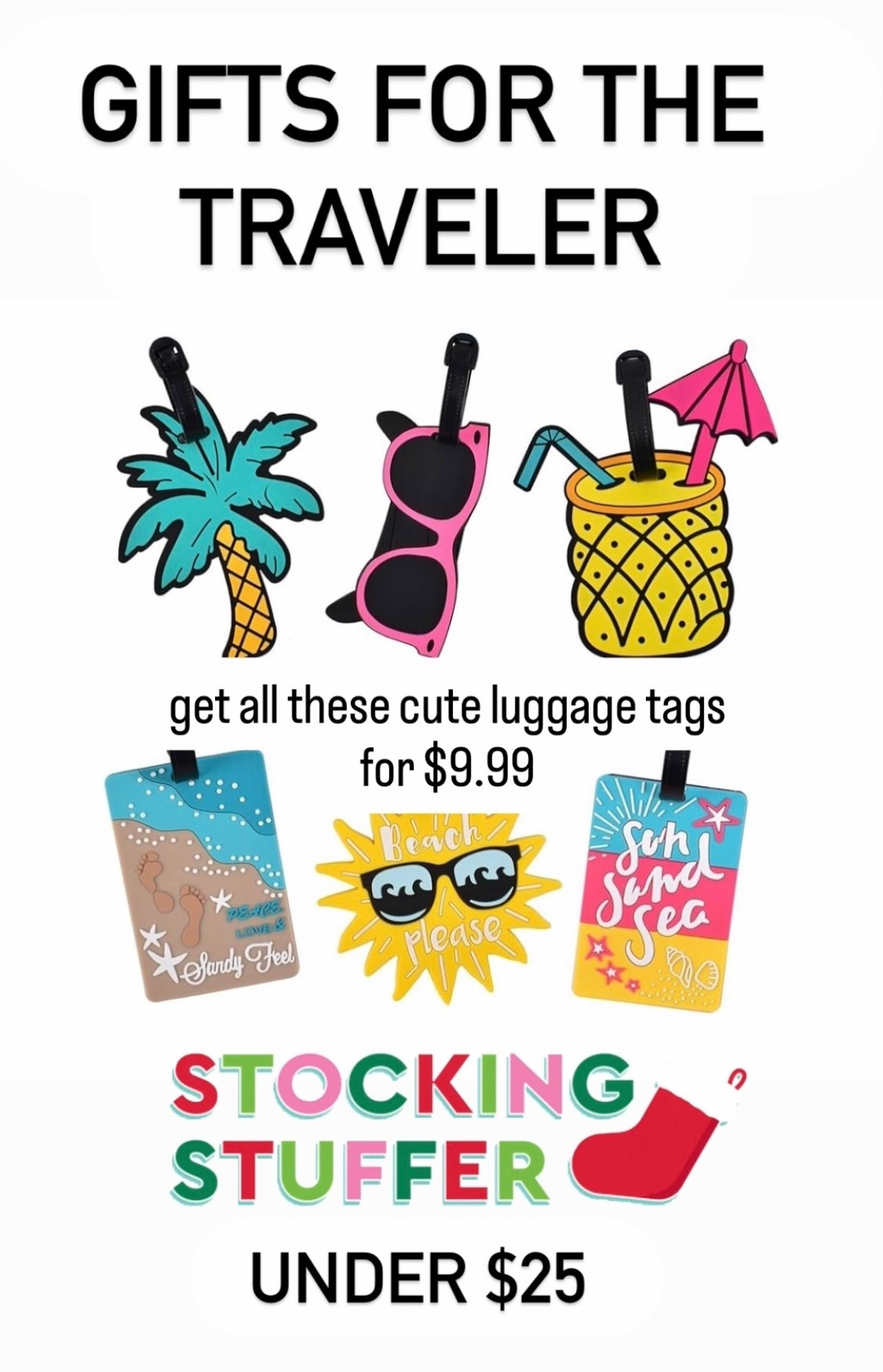 Gifts for the Traveler
Last-minute gifts for holiday travelers ✈️🎄
Whether they’re flying home for the holidays or escaping to somewhere warm, these travel must-haves are under $25, still in stock, and arrive by Christmas 🎅

From luggage tags to packing organizers, travel-size essentials, and flight-day musts — these make perfect stocking stuffers and upgrades for upcoming trips.

Holiday travel essentials
Gifts for travelers
Last minute Christmas gifts
Travel stocking stuffers
Travel accessories
Under $25 gifts
Carry-on essentials
Packing organizers
Travel must haves
Christmas gifts for travelers
Flight essentials
Gifts that arrive by Christmas


#HolidayTravel
#ChristmasGifts
#TravelEssentials
#GiftsForTravelers
#StockingStuffers
#Under25Gifts
#LastMinuteChristmas
#TravelMustHaves
#CarryOnEssentials
#HolidayTrips
#LTKHoliday
#ShopMyLTK
#LTKFindsUnder50

#LTKTravel #LTKGiftGuide #LTKSaleAlert
