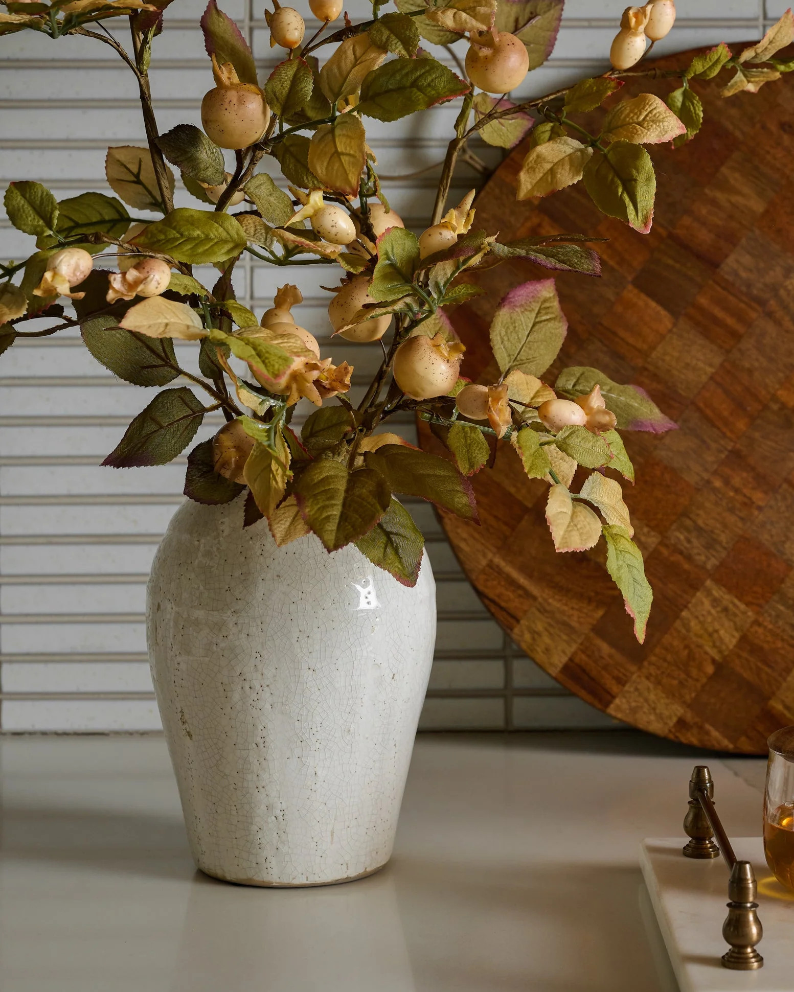 Marie Distressed Crackle Vase | Magnolia