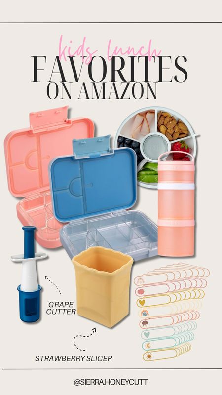 Kids lunch favorites from Amazon! So many staples that we use on repeat 👏🏼 

Kids school lunch boxes fruit cutters mom favorites affordable 

#LTKFamily #LTKSeasonal #LTKKids