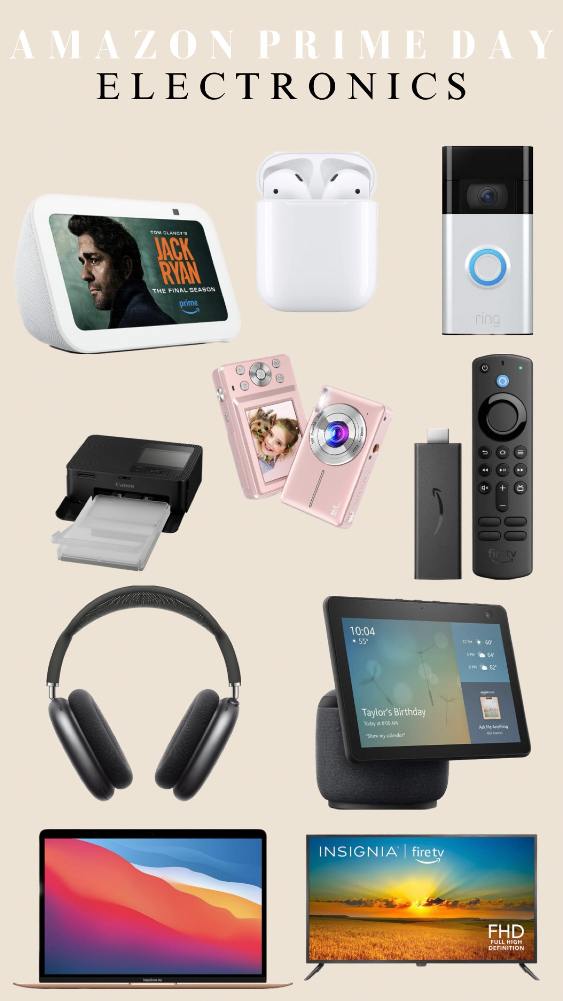Prime Day Deals on Electronics 💻🏷️

#LTKU #LTKxPrime #LTKsalealert