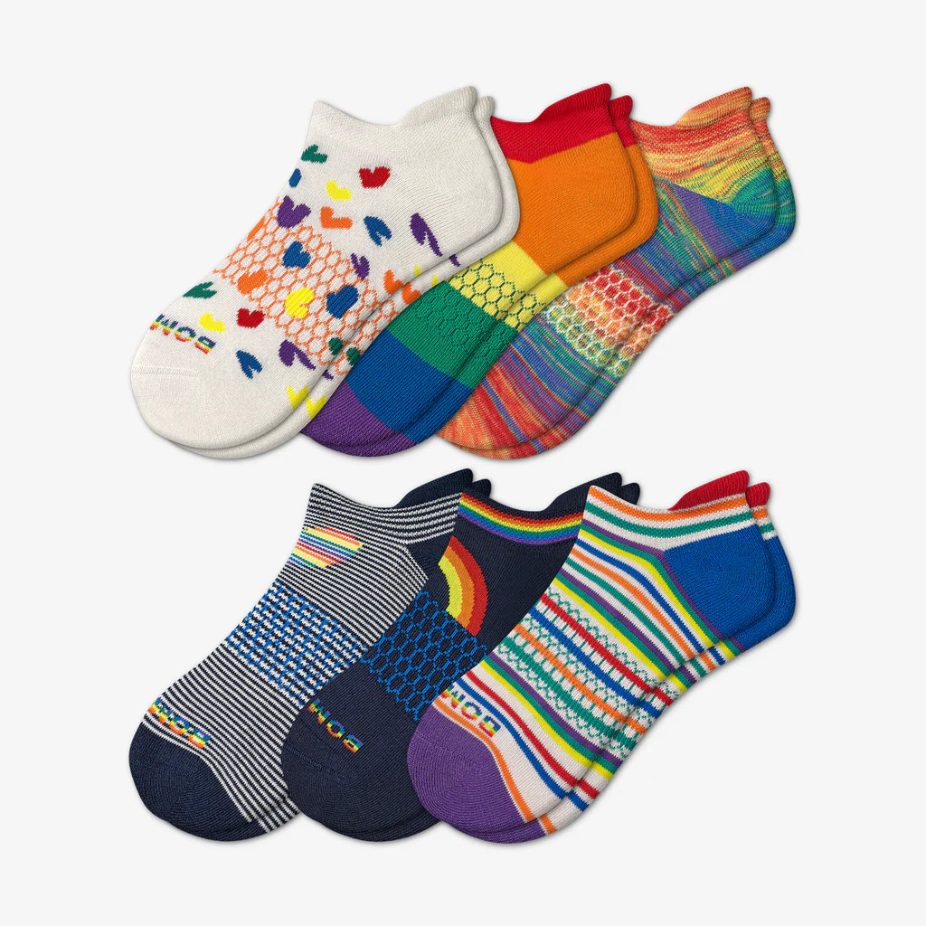 Pride Ankle Sock 6-Pack | Bombas