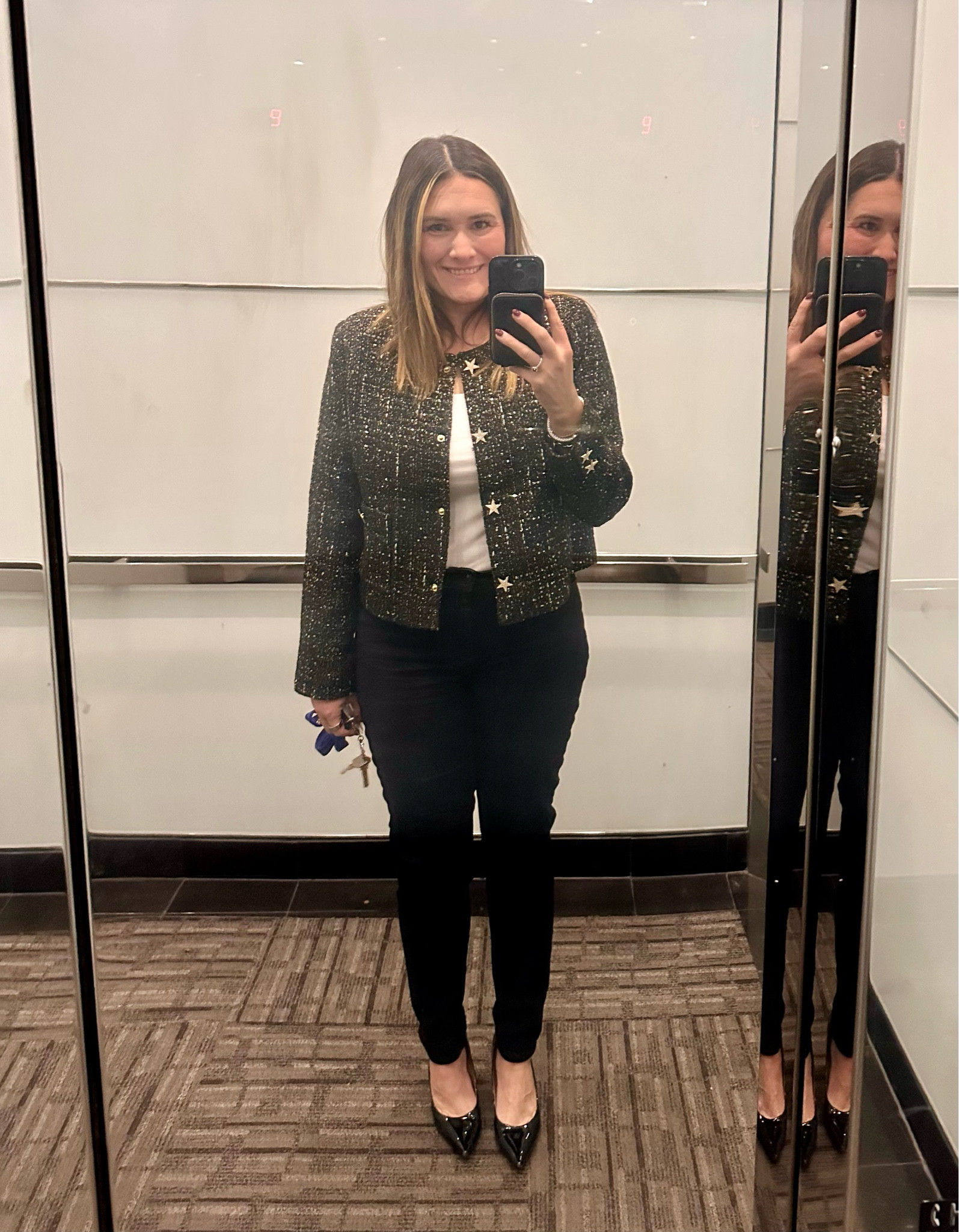 A holiday luncheon at the office calls for a sparkly blazer 🤩 (And it’s almost 50% off right now!) 

#LTKWorkwear #LTKSaleAlert #LTKHoliday