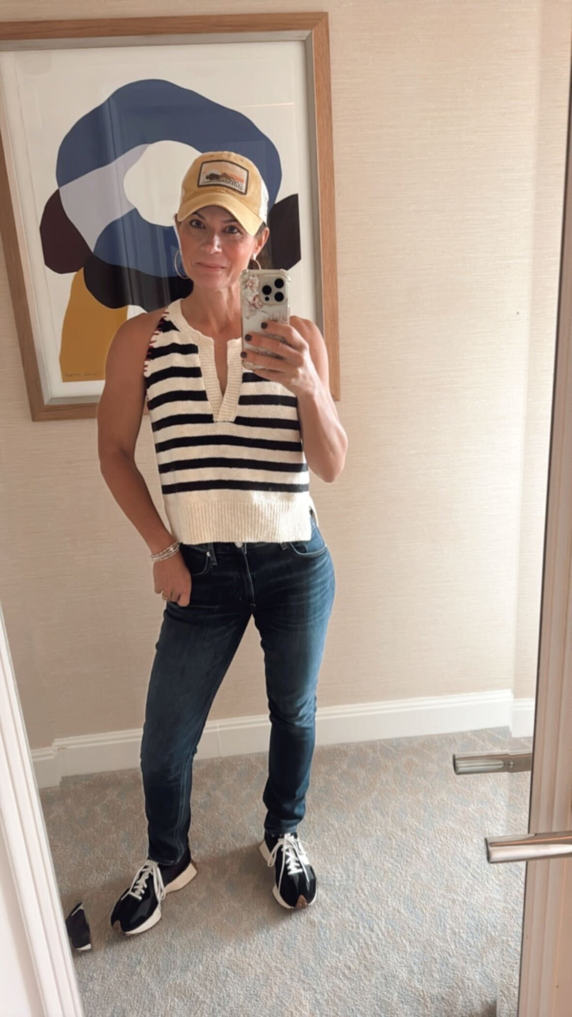 Headed out to a ballgame! 
Unfortunately, my top is from a boutique and I’m u able to link it. If you love it just google Misou Muse 
I’ve linked similar 

#LTKStyleTip #LTKOver40 #LTKSeasonal