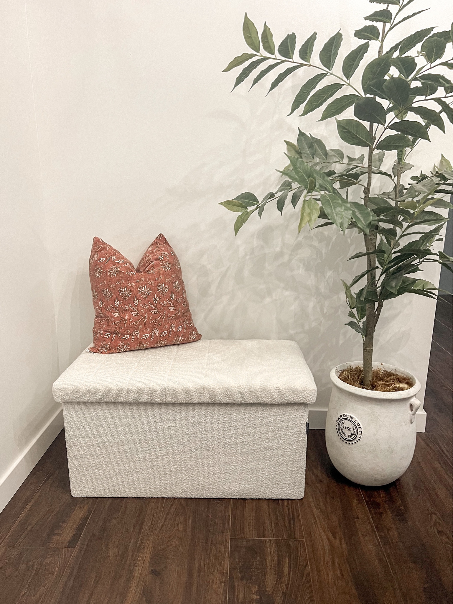 Absolutely love my storage trunk from @sevilleclassicsofficial 😍. It looks so cute with my home decor, and allows me to hide items like toys or blankets and pillows. This trunk is the channel tufted trunk, but they have other colors and sizes too! #ad #sevilleclassics #liketkit 

#LTKHome